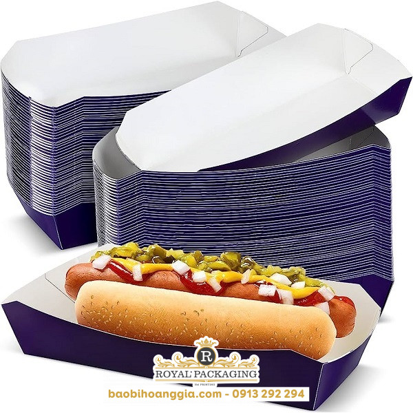 Một vài lưu ý khi in hộp giấy đựng bánh hotdog