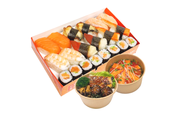 Mẫu hộp đựng sushi - 4