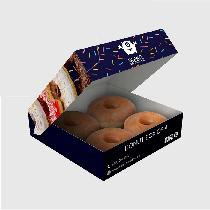 Mẫu hộp đựng bánh donut - 6