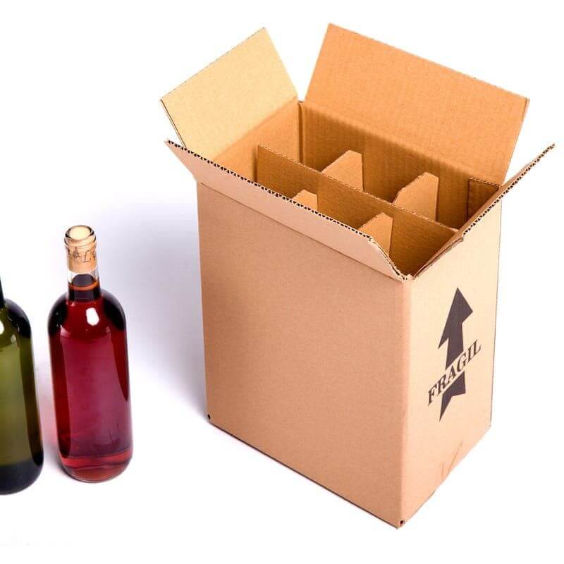 Phân loại thùng carton đựng rượu dựa vào kiểu dáng thiết kế