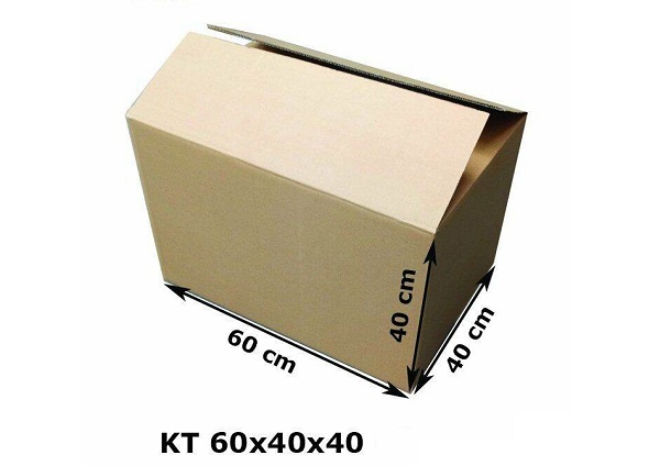 Lưu ý khi đặt làm thùng giấy carton 60x40x40