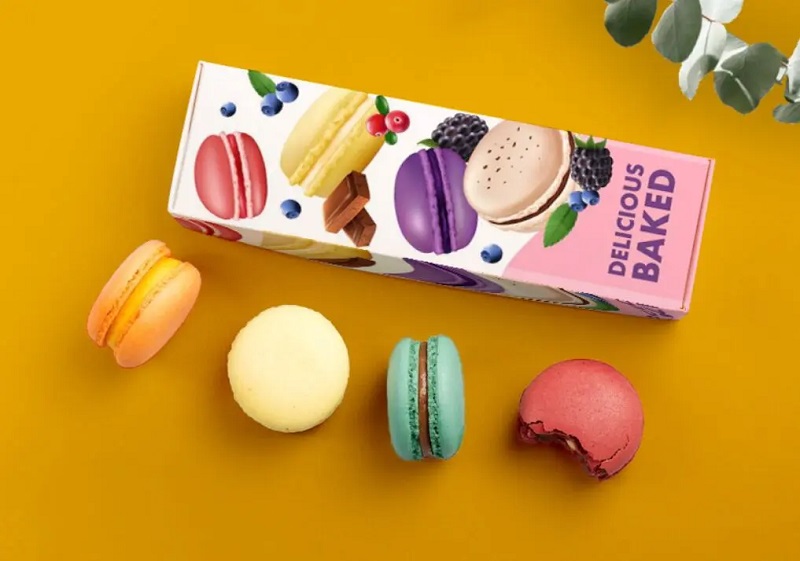 hộp giấy đựng bánh macaron